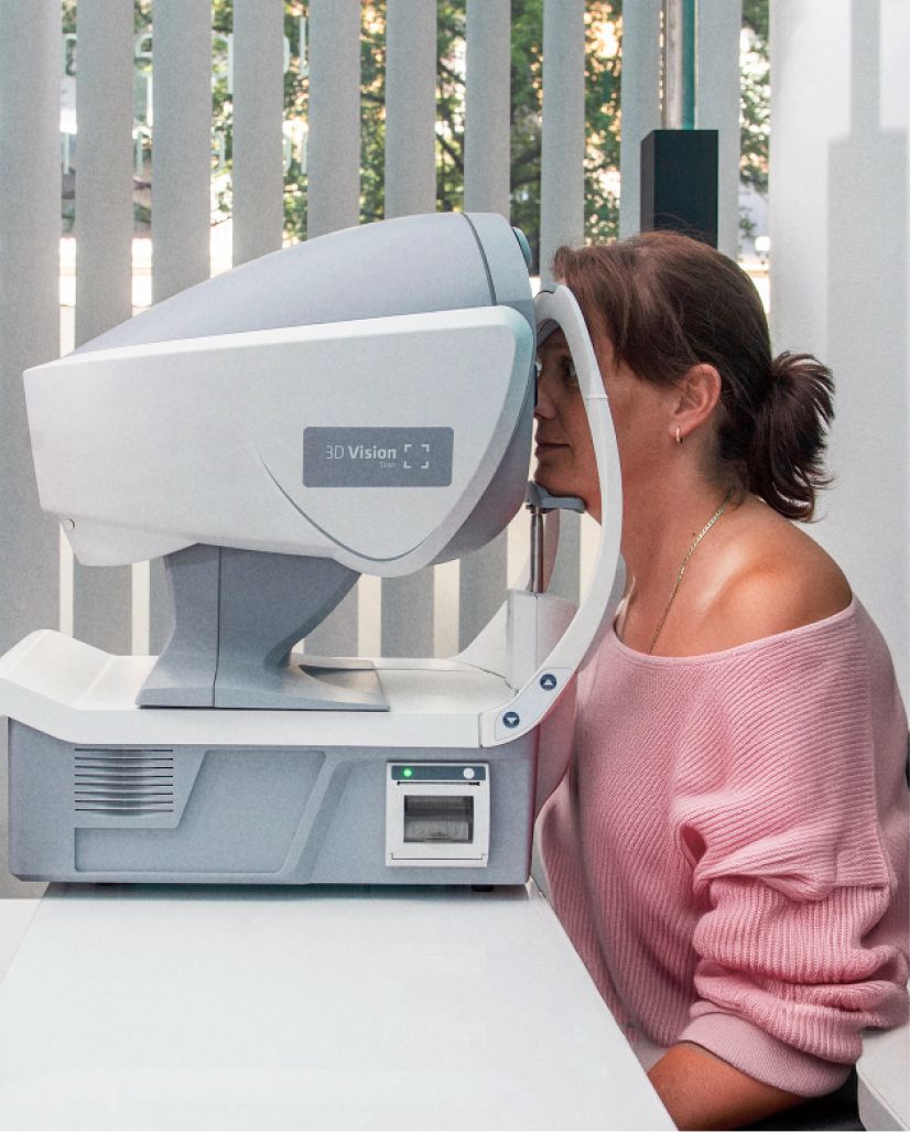 Nejpřesnější měření zraku 3d scan