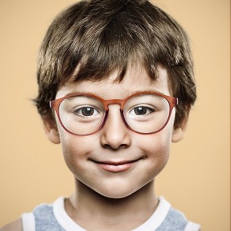Mé dítě bude nosit brýle.